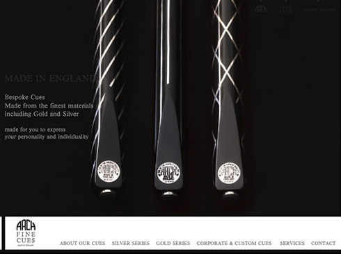 Arch Fine Cues homepage