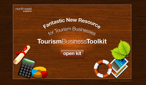 Tourism Business Toolkit welcome page